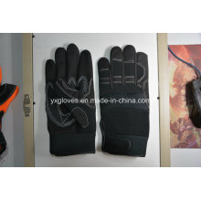 Guante de levantamiento de pesas Guante de seguridad: Guante mecánico Guantes de guante y trabajo